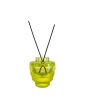 TOY GLOWING LIME: MINI GLASS DIFFUSER AND VASE BY FRANTISEK JUNGVIRT