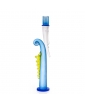 Borowski King Glass Candlestick in Light Blue
