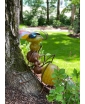 Borowski's olive AMY featured in nature in the daylight.