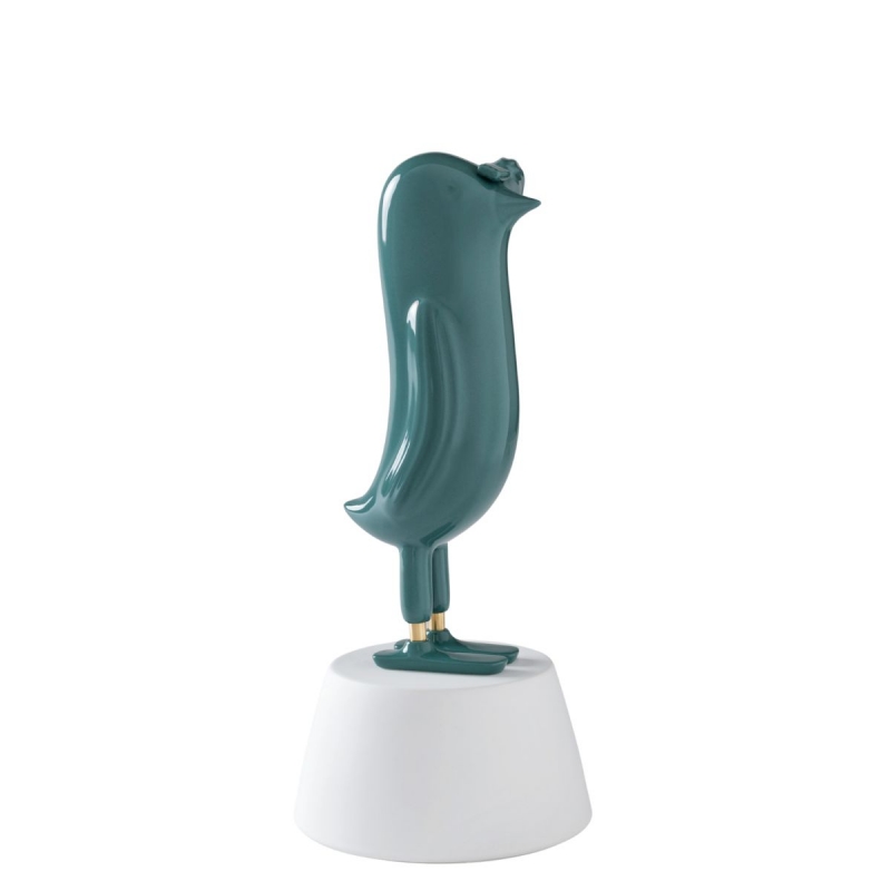 GLOSSY TEAL HOPEBIRD MINI BY JAIME HAYON