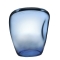 ISOLA GLASS SIDE TABLE IN OCEAN BLUE