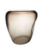 ISOLA GLASS SIDE TABLE IN MISTY SMOKE