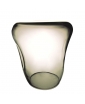 ISOLA GLASS SIDE TABLE IN MISTY SMOKE