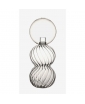 CALABAZA CLEAR VENETIAN GLASS BOTTLE