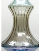 MADAME Handblown Venetian Glass Vase in Bronze, Ocean Blue & Sage Green  - Detail