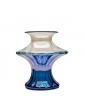 MADAME Handblown Venetian Glass Vase in Bronze & Ocean Blue (S)