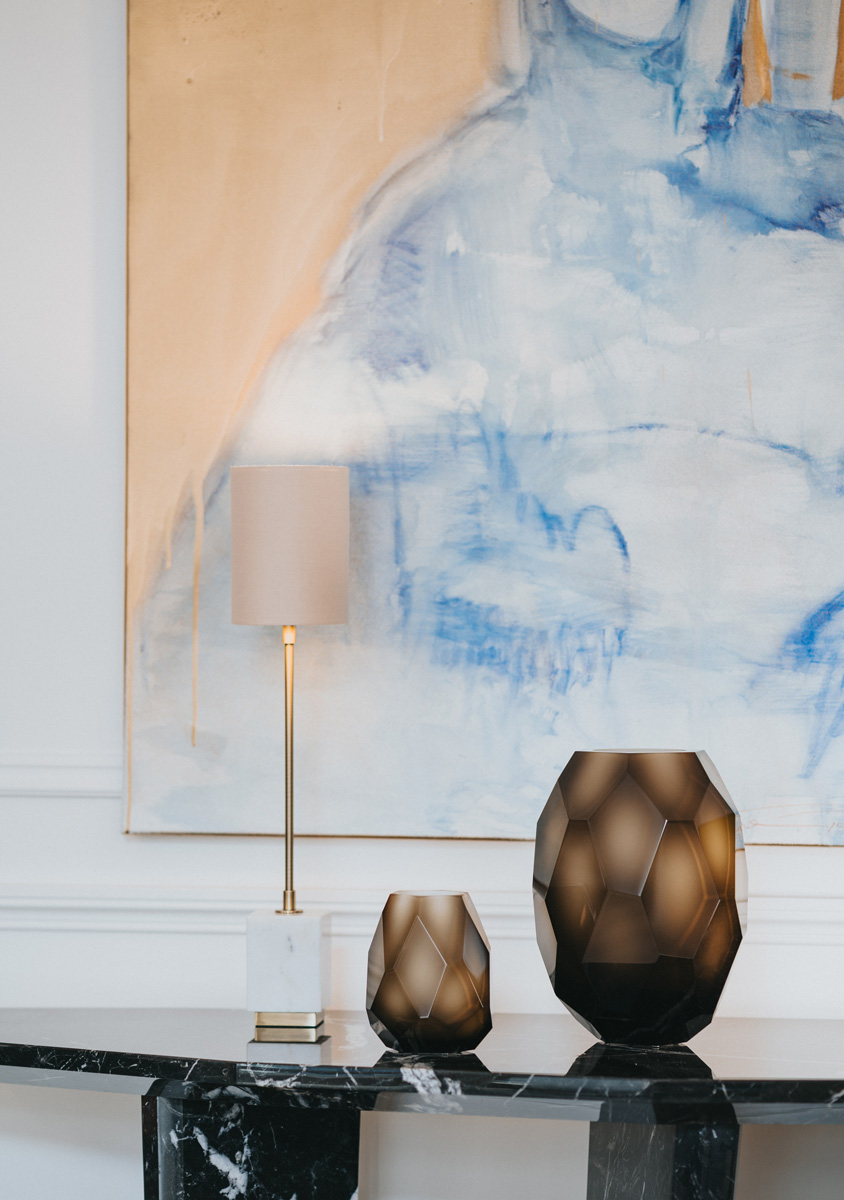 Shadow Glass Vases by Lukas Jaburek